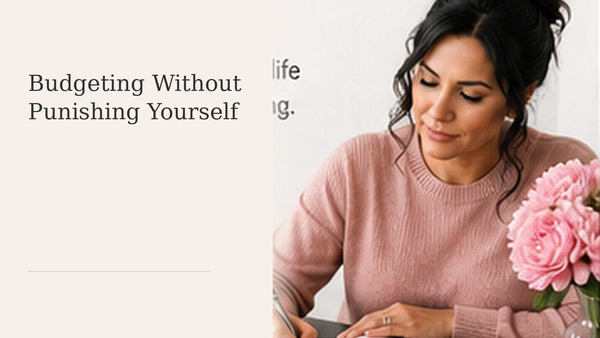 Budgeting Without Punishing Yourself