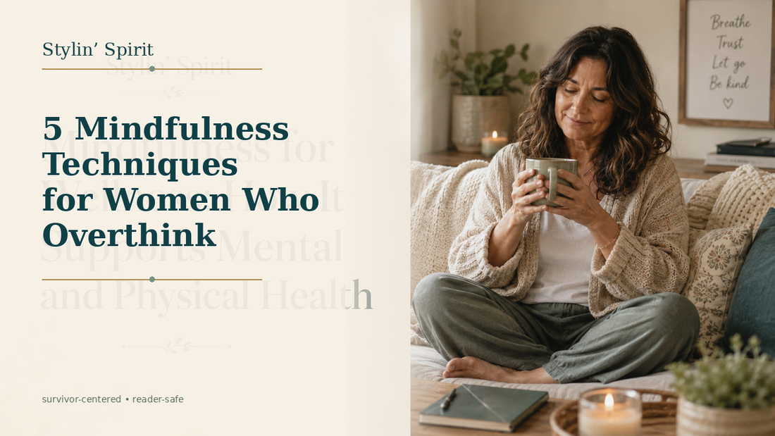 Stylin’ Spirit hero image: 5 Mindfulness Techniques for Women Who Overthink