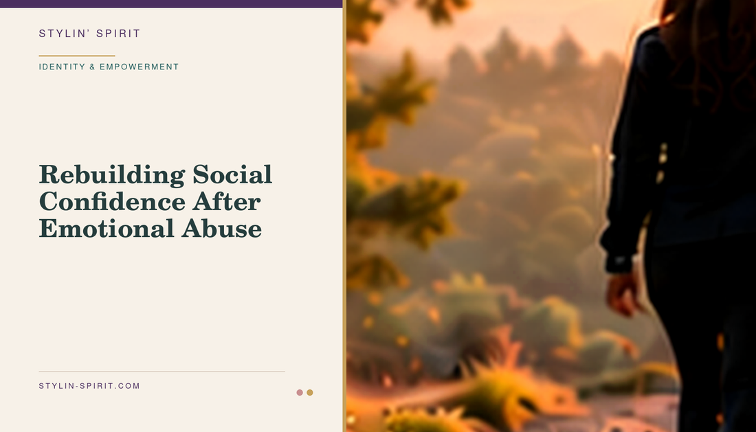 Stylin’ Spirit hero image for Rebuilding Social Confidence After Emotional Abuse.