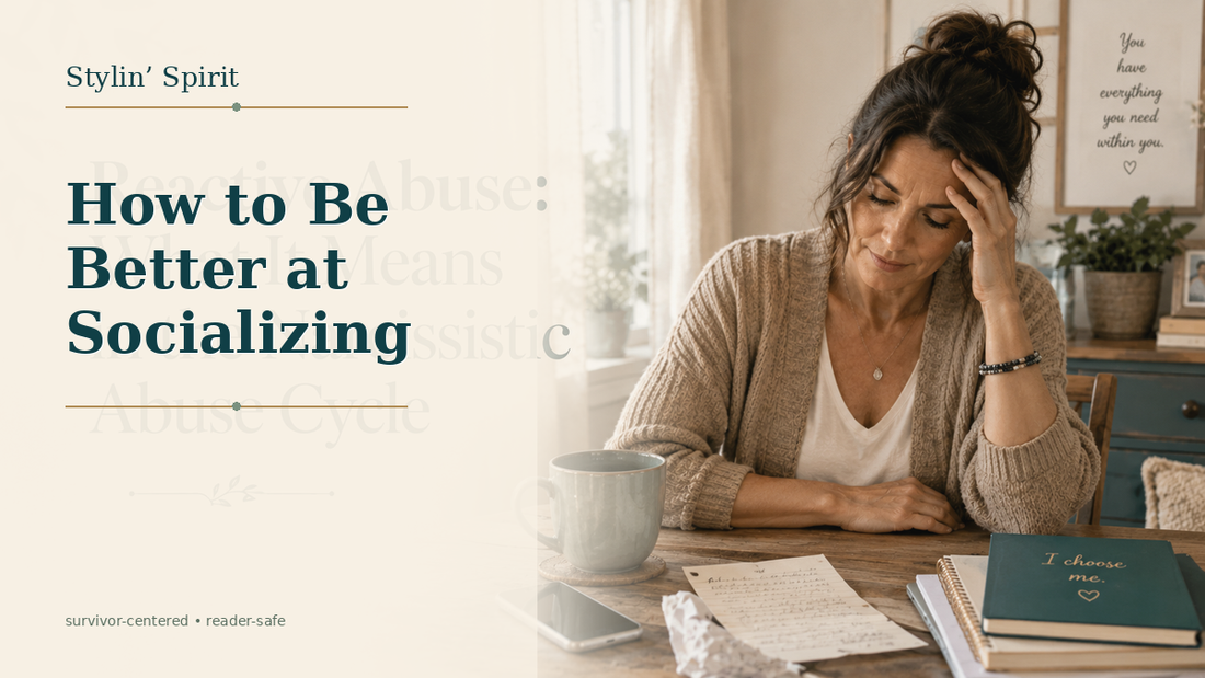 Reader-centered hero image for How to Be Better at Socializing: Unconventional Tips for Mastering Social Dynamics, showing a survivor-safe, non-clinical home-life moment that feels relatable rather than expert-led.