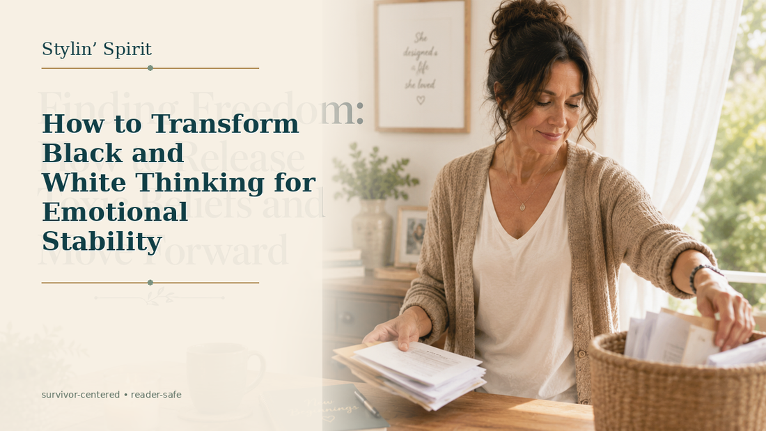 Stylin’ Spirit hero image: How to Transform Black and White Thinking for Emotional Stability