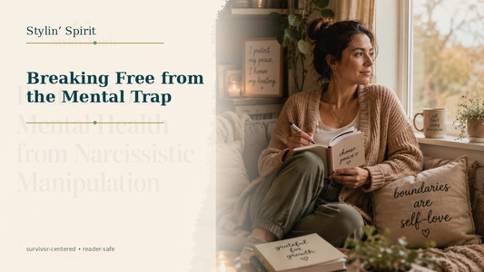 Reader-centered hero image for Breaking Free from the Mental Trap: Overthinking vs Ruminating Thoughts, showing a survivor-safe, non-clinical home-life moment that feels relatable rather than expert-led.