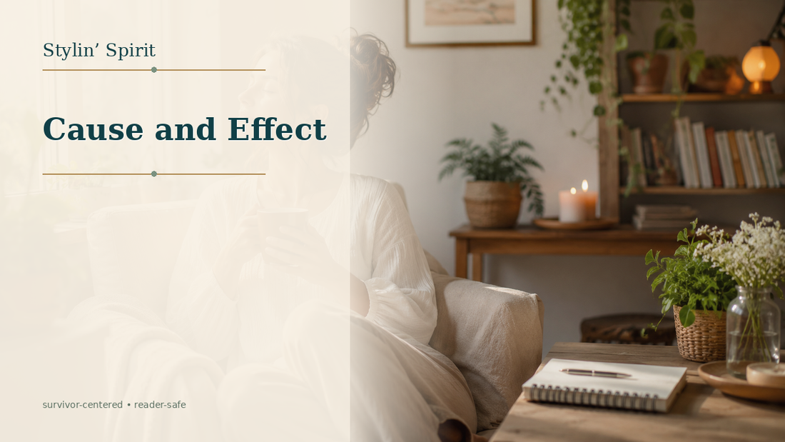 Stylin' Spirit hero image: Cause and Effect in Healing: Separating What Happened From What You Decide Next