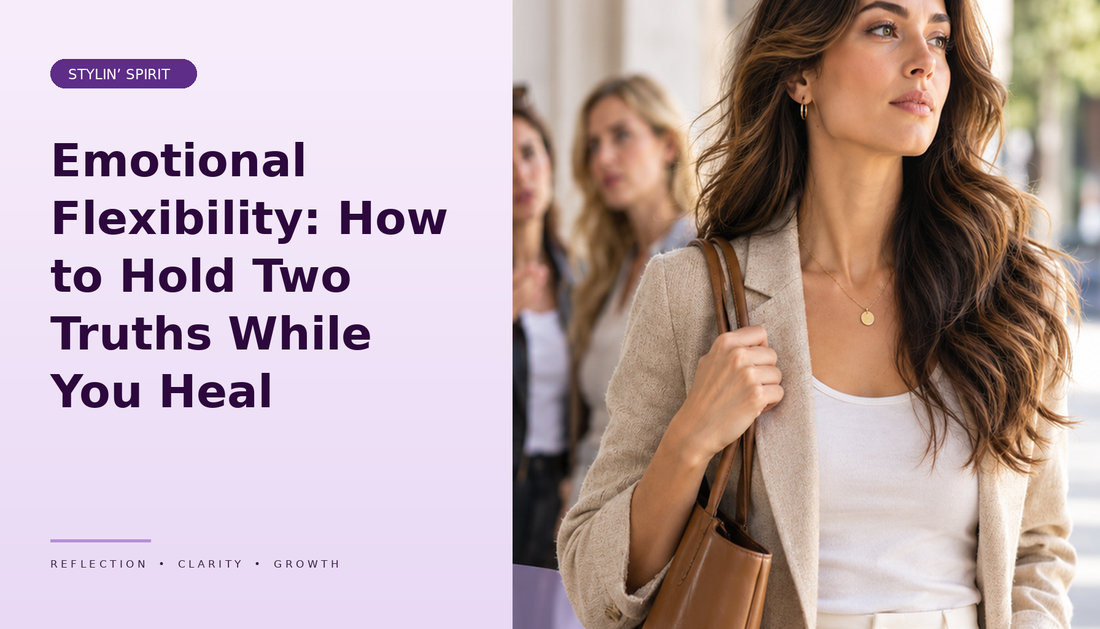 Stylin’ Spirit hero image for Emotional Flexibility: How to Hold Two Truths While You Heal