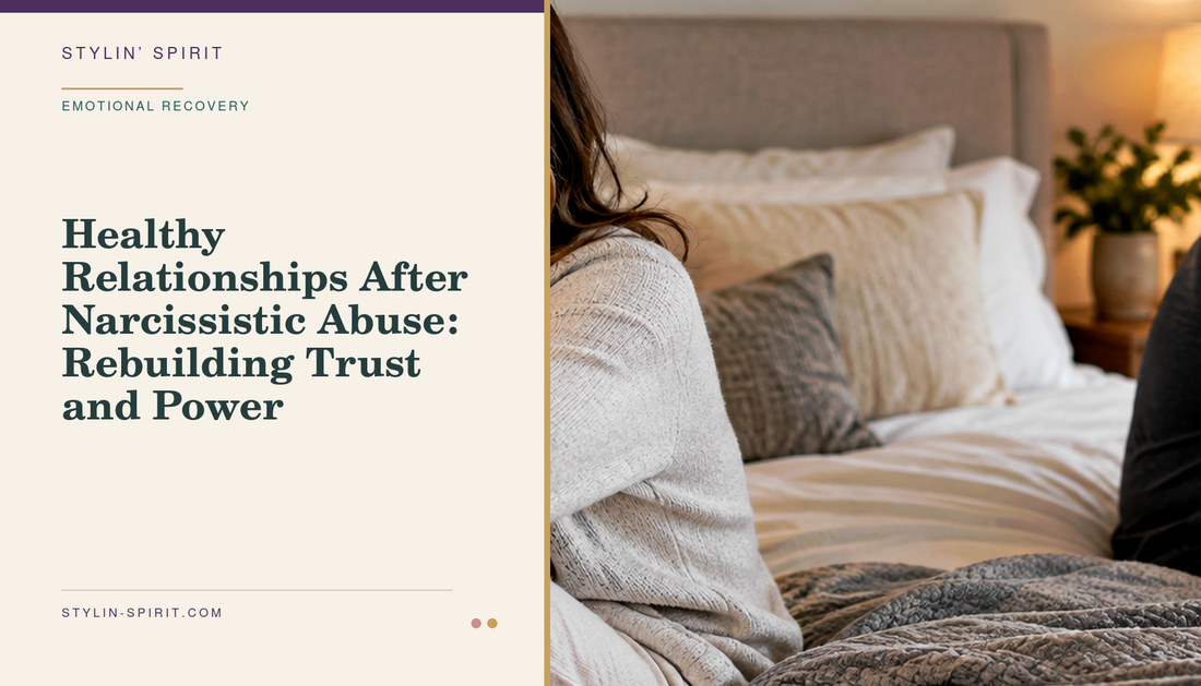 Stylin’ Spirit hero image for Healthy Relationships After Narcissistic Abuse: Rebuilding Trust and Power.
