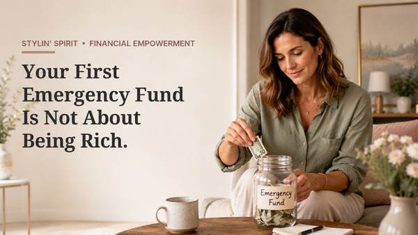 Your First Emergency Fund Is Not About Being Rich