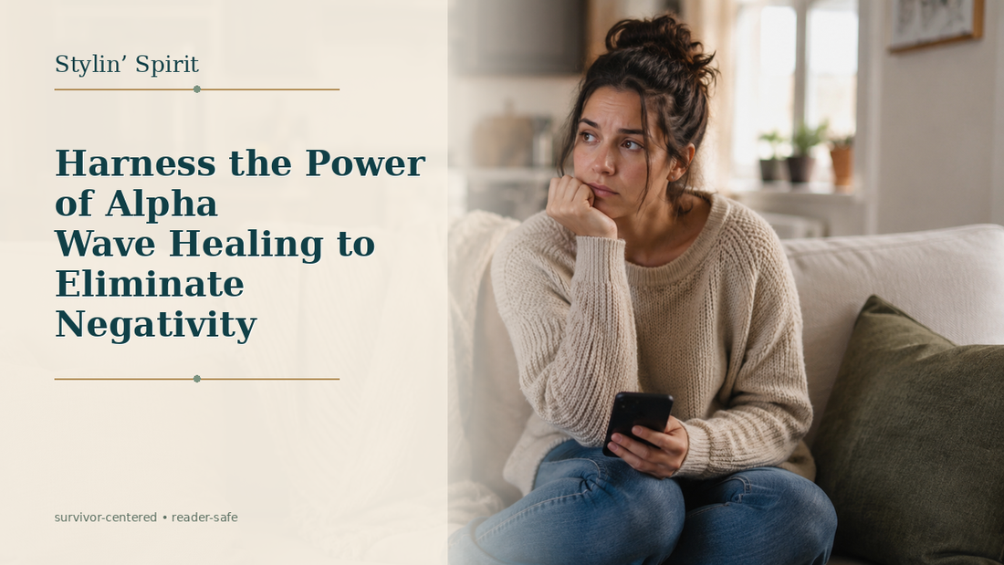 Reader-centered hero image for Harness the Power of Alpha Wave Healing to Eliminate Negativity, showing a survivor-safe, non-clinical home-life moment that feels relatable rather than expert-led.