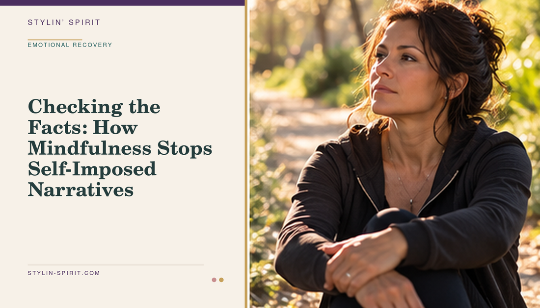Stylin’ Spirit hero image for Checking the Facts: How Mindfulness Stops Self-Imposed Narratives.