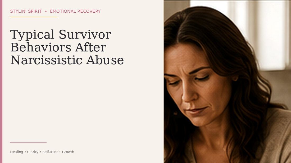 Stylin' Spirit hero image: Typical Survivor Behaviors After Narcissistic Abuse