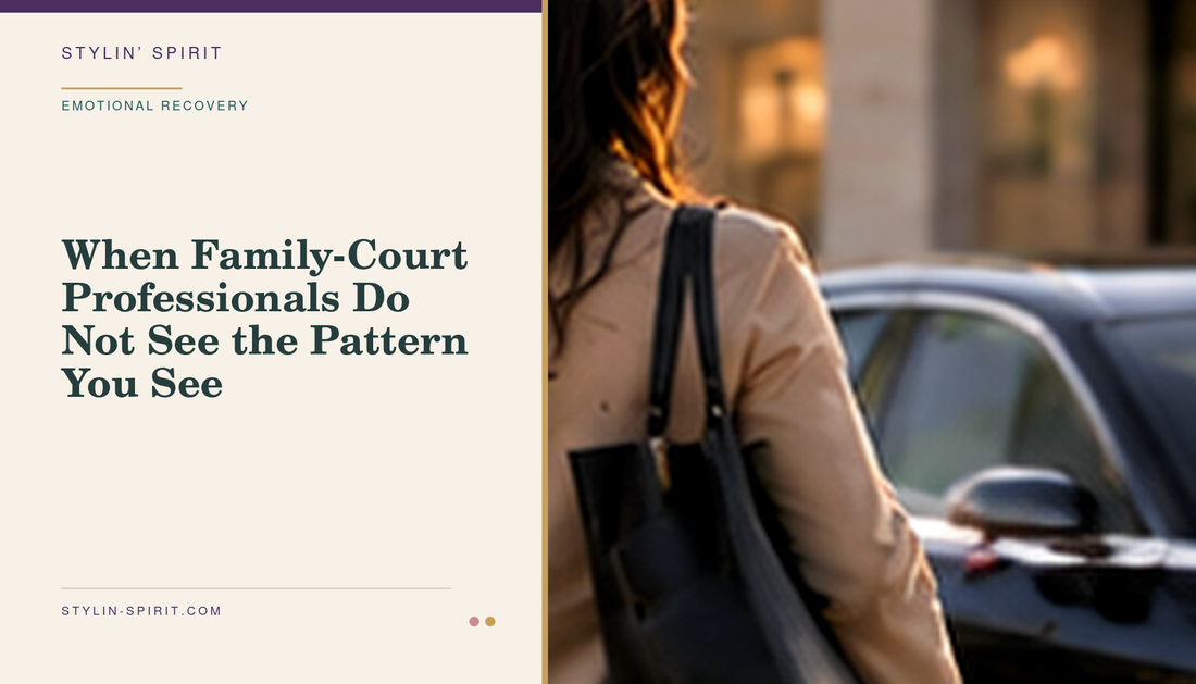 Stylin' Spirit hero image: When Family-Court Professionals Don’t See the Abuse Pattern