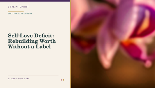 Stylin’ Spirit hero image for Self-Love Deficit: Rebuilding Worth Without a Label.