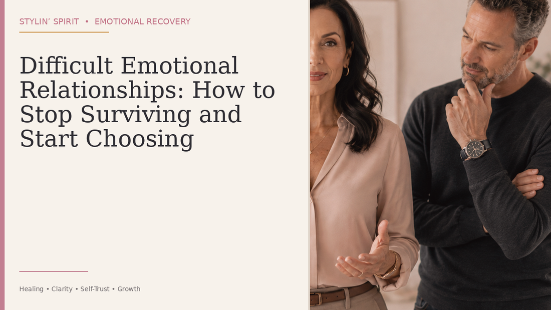 Stylin' Spirit hero image: Difficult Emotional Relationships: How to Stop Surviving and Start Choosing