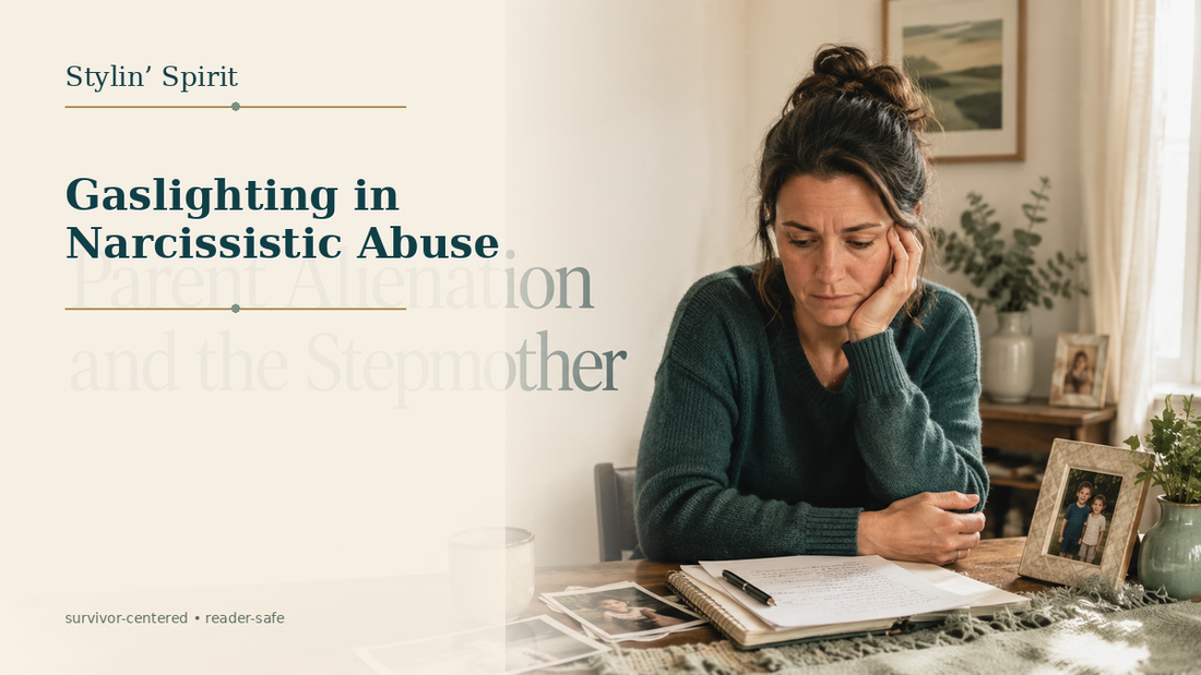 Stylin’ Spirit hero image: Gaslighting in Narcissistic Abuse: Signs, Examples, and How to Respond