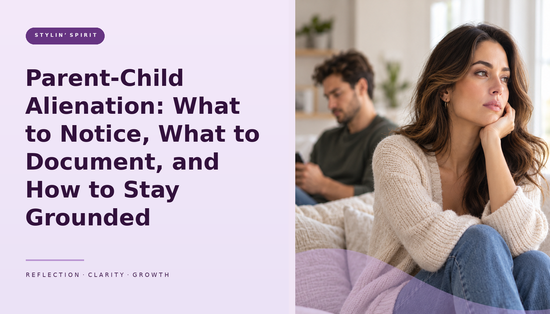 Stylin’ Spirit hero image for Parent-Child Alienation: What to Notice, What to Document, and How to Stay Grounded