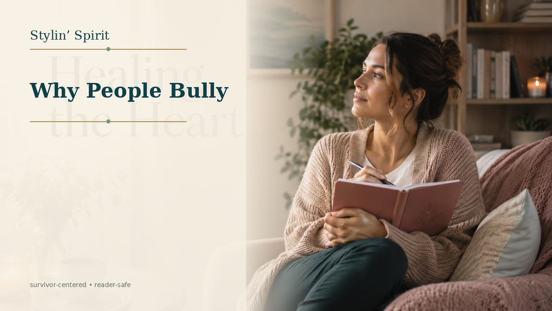 Stylin’ Spirit hero image: Why People Bully: Understanding Hurtful Behavior Without Excusing It