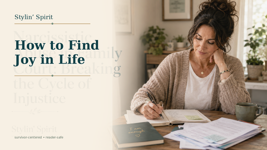 Reader-centered hero image for How to Find Joy in Life: Simple Steps Toward Happiness, showing a relatable woman in a calm, lived-in setting.