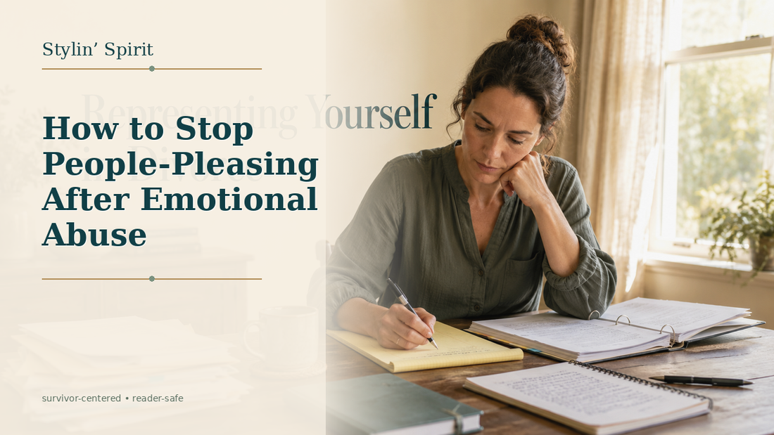 Stylin’ Spirit hero image: How to Stop People-Pleasing After Emotional Abuse