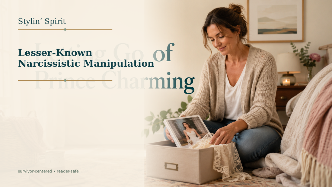 Reader-centered hero image for Unmasking Lesser-Known Forms of Narcissistic Manipulation, showing a parent with paperwork in a private, grounded home setting.