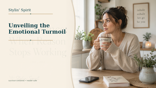 Reader-centered hero image for Unveiling the Emotional Turmoil: The Truth About Rejection Sensitive Dysphoria and its Unlikely Targets, showing a real woman in a calm home setting, reflective and self-advocating.