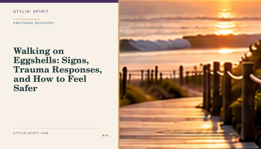 Stylin’ Spirit hero image for Walking on Eggshells: Signs, Trauma Responses, and How to Feel Safer.