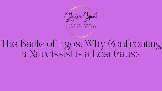 The Battle of Egos: Why Confronting a Narcissist is a Lost Cause - Stylin Spirit