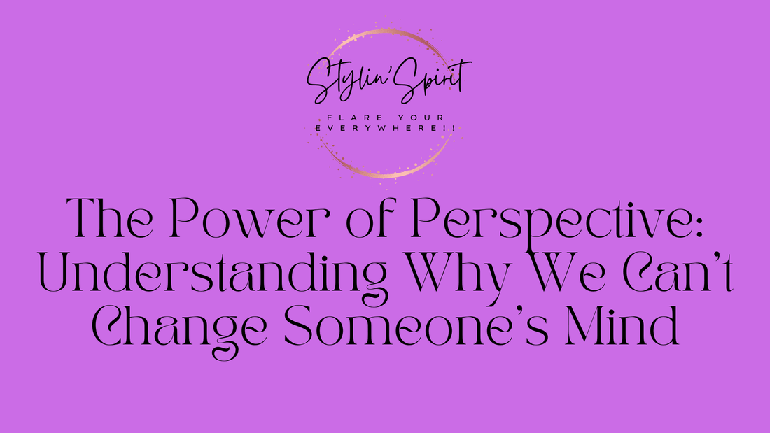 The Power of Perspective: Understanding Why We Can't Change Someone's Mind - Stylin Spirit