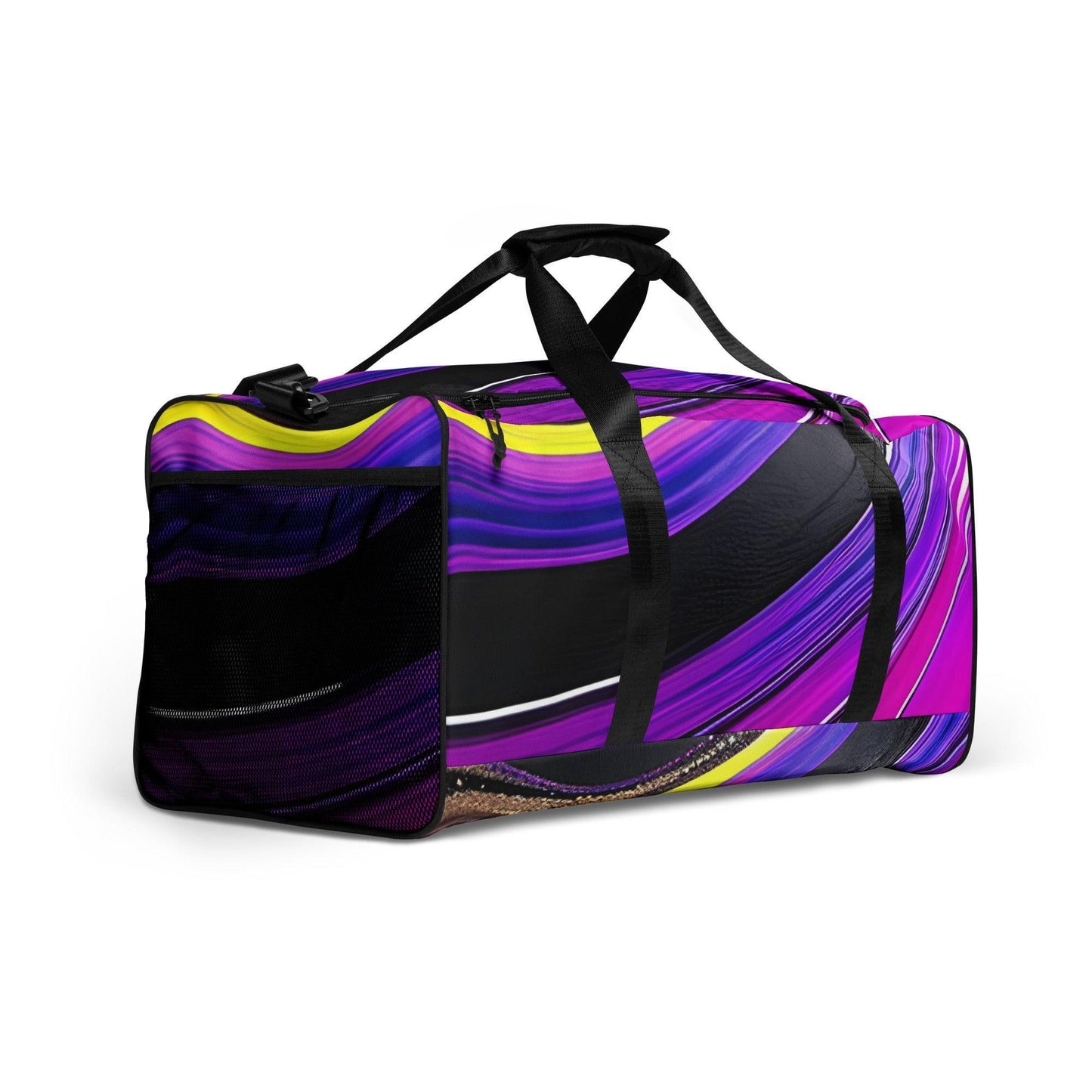 Duffle bag - Purple Paint Pour - Stylin Spirit