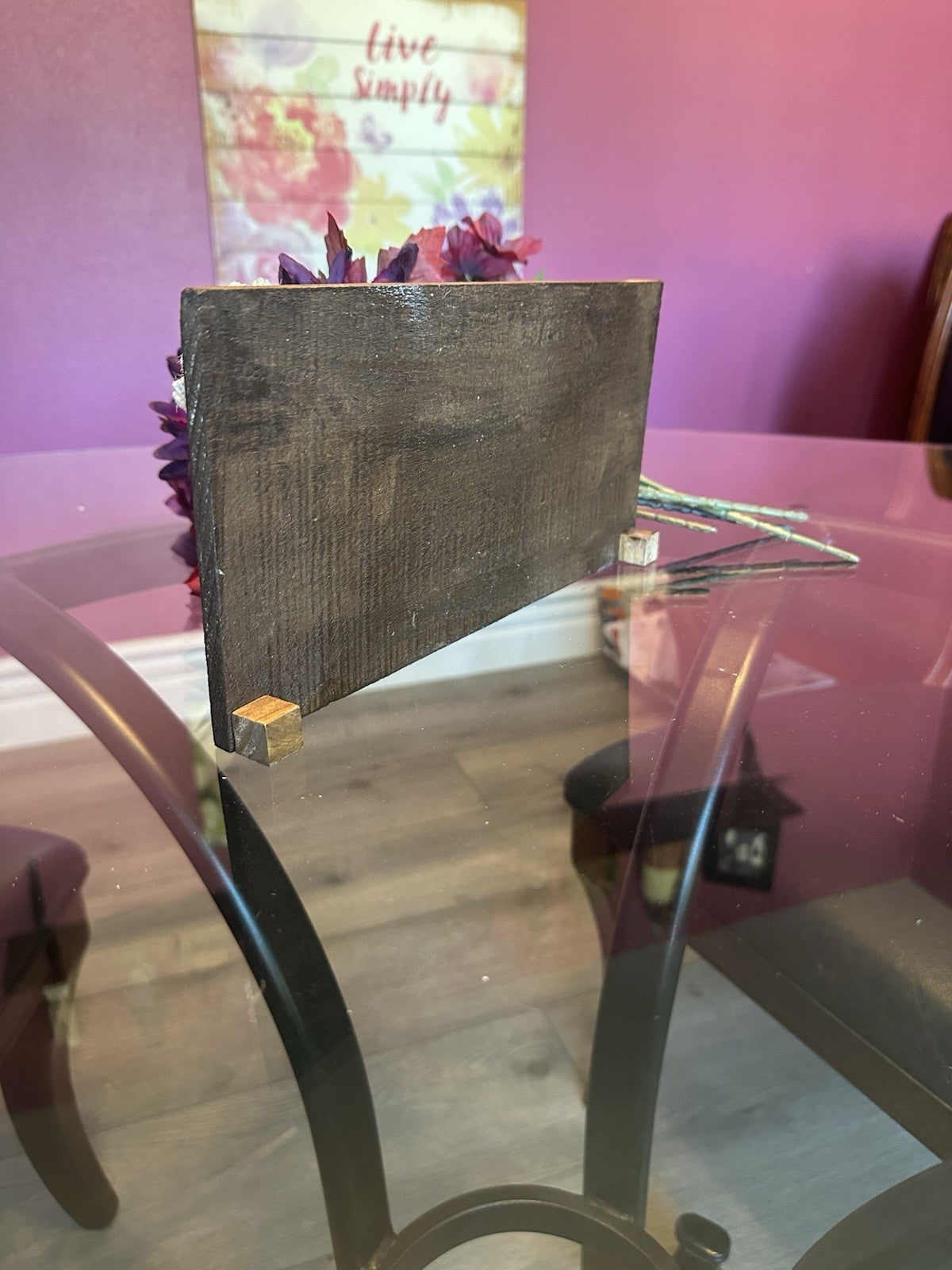 Welcome Fall Wood Sign Shelf Sitter 9” By 6” Fall Colors Fall Leaves