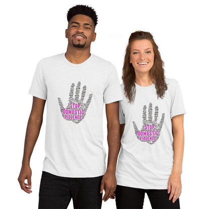 Short sleeve t-shirt - Stop Domestic Violence - Stylin Spirit