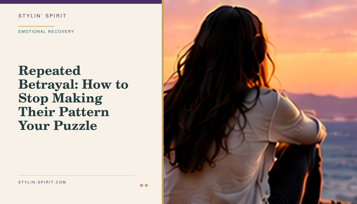 Stylin’ Spirit hero image for Repeated Betrayal: How to Stop Making Their Pattern Your Puzzle.