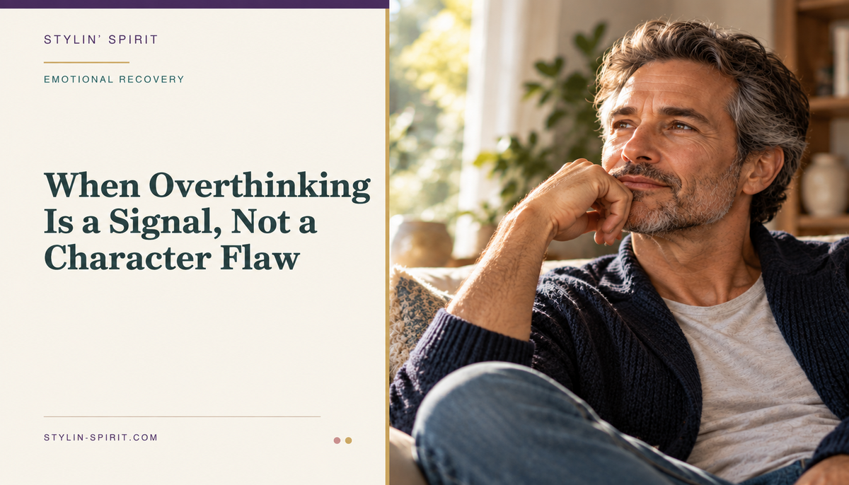 Stylin’ Spirit hero image for When Overthinking Is a Signal, Not a Character Flaw.