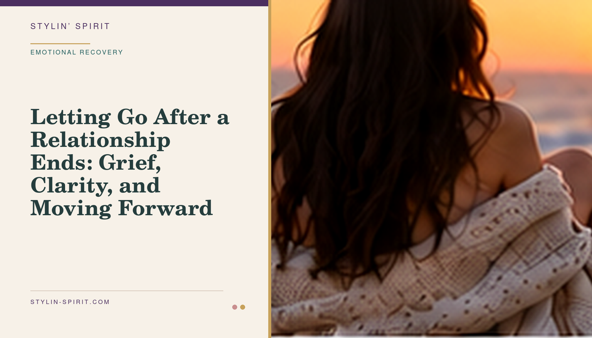 Stylin’ Spirit hero image for Letting Go After a Relationship Ends: Grief, Clarity, and Moving Forward.