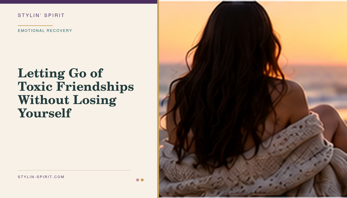 Stylin’ Spirit hero image for Letting Go of Toxic Friendships Without Losing Yourself.