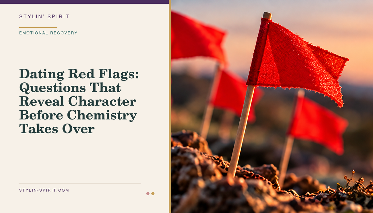 Stylin’ Spirit hero image for Dating Red Flags: Questions That Reveal Character Before Chemistry Takes Over.