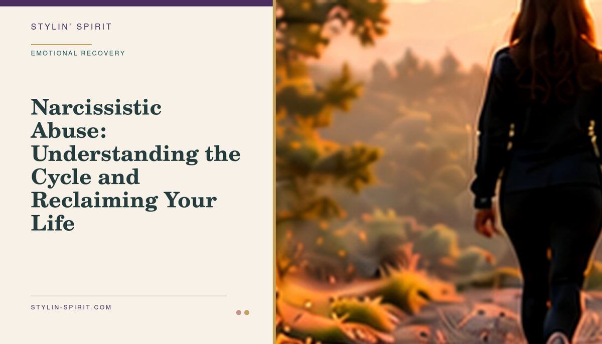 Stylin’ Spirit hero image for Narcissistic Abuse: Understanding the Cycle and Reclaiming Your Life.