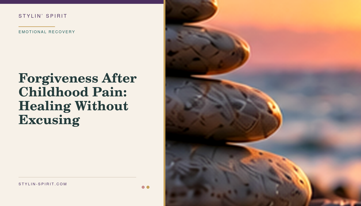 Stylin’ Spirit hero image for Forgiveness After Childhood Pain: Healing Without Excusing.