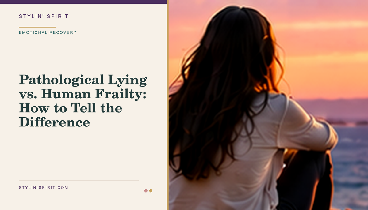 Stylin’ Spirit hero image for Pathological Lying vs. Human Frailty: How to Tell the Difference.