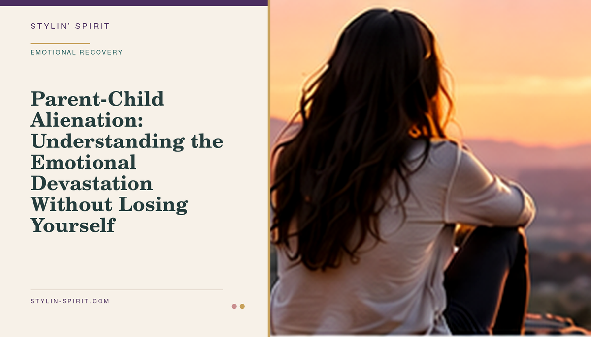 Stylin’ Spirit hero image for Parent-Child Alienation: Understanding the Emotional Devastation Without Losing Yourself.