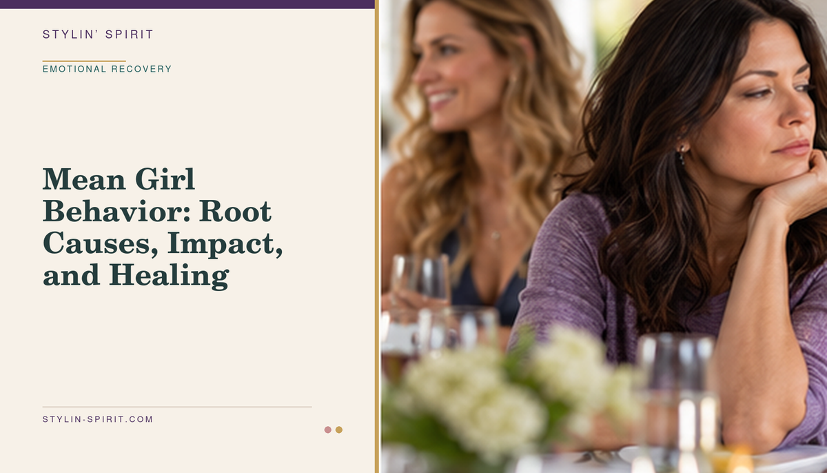 Stylin’ Spirit hero image for Mean Girl Behavior: Root Causes, Impact, and Healing.