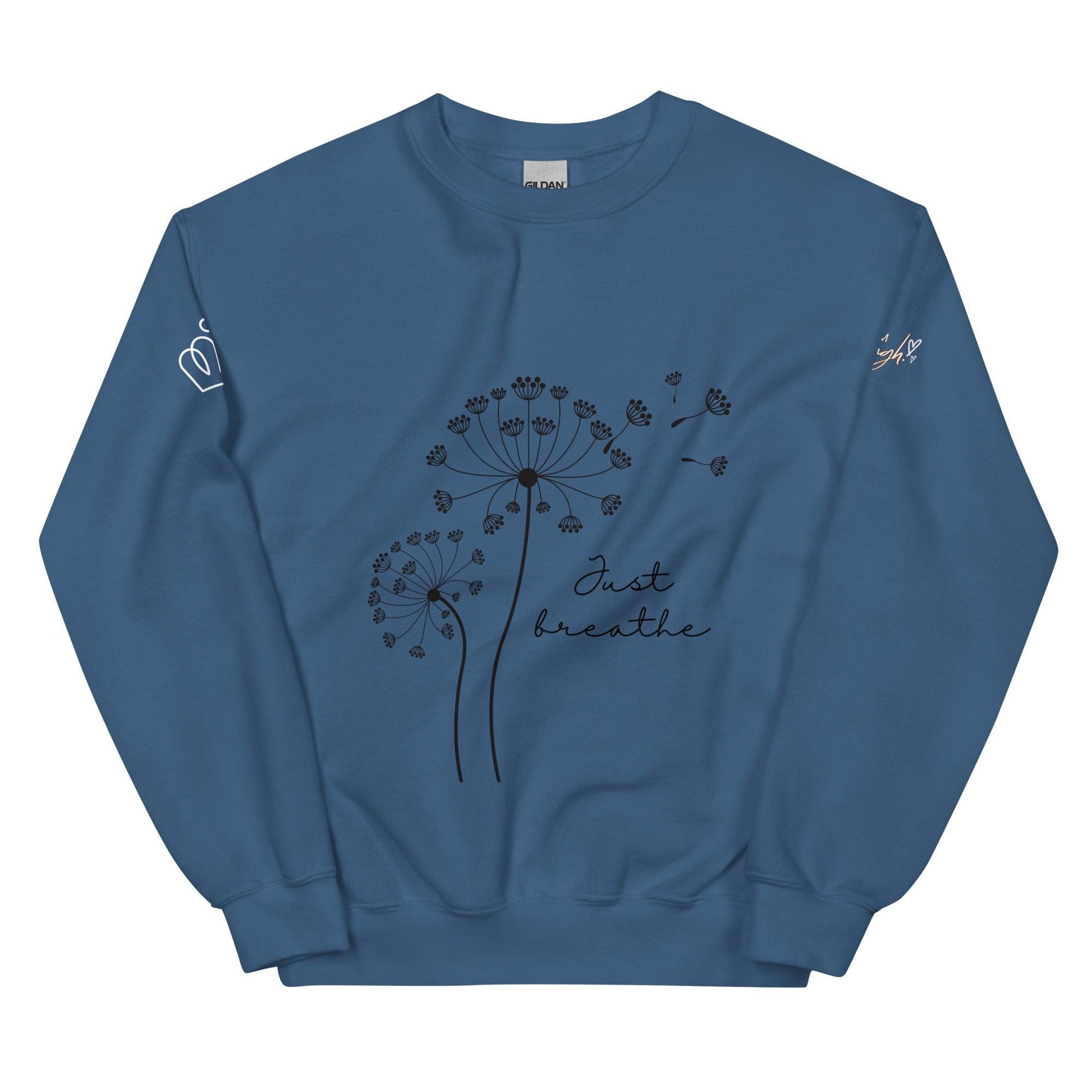 Unisex Sweatshirt - Just Breathe - Stylin Spirit