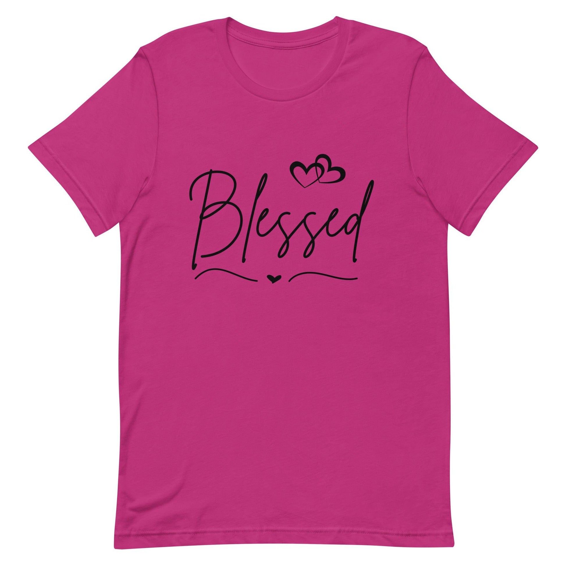 Unisex t-shirt - Blessed Jewel Tones - Stylin Spirit