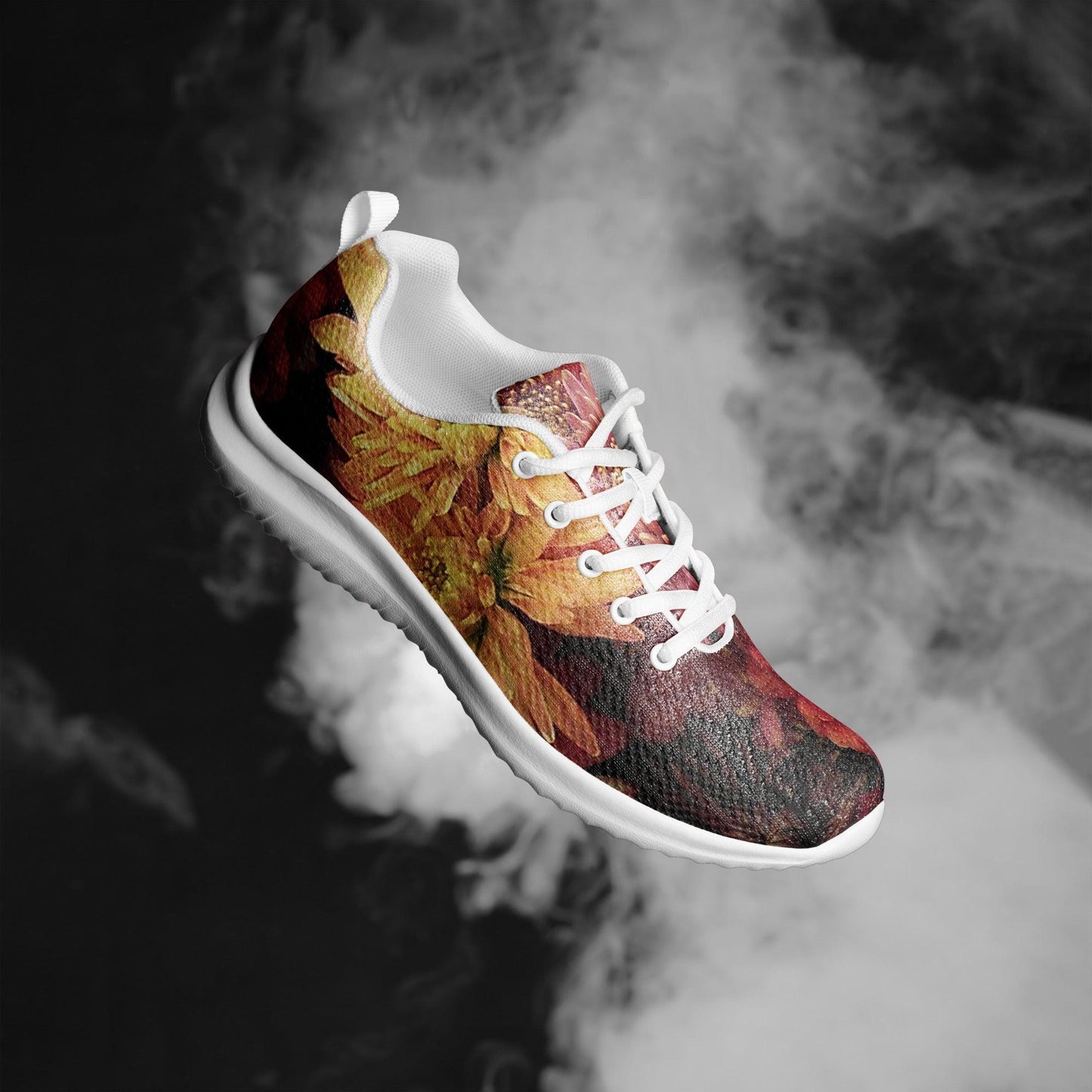 Women’s athletic shoes - Fall Flowers - Stylin Spirit