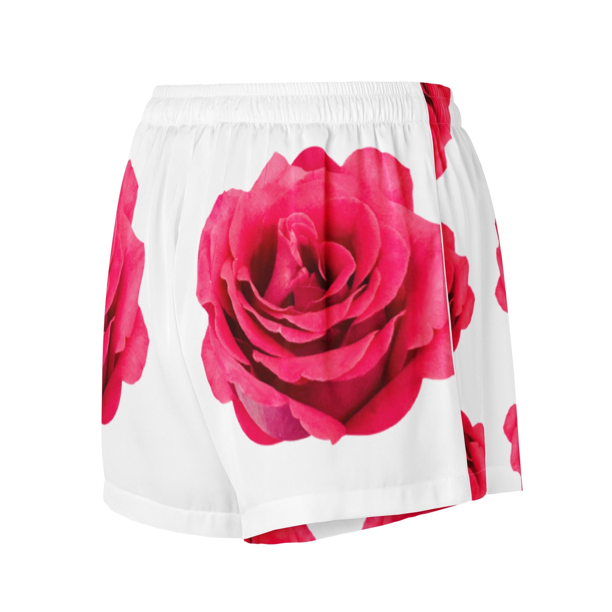 Women’s pajama shorts - Pink Rose - Stylin Spirit