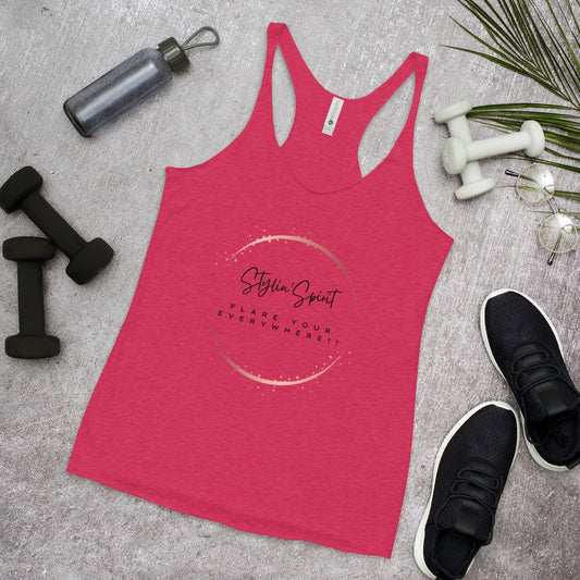 Women's Racerback Tank - Stylin Spirit