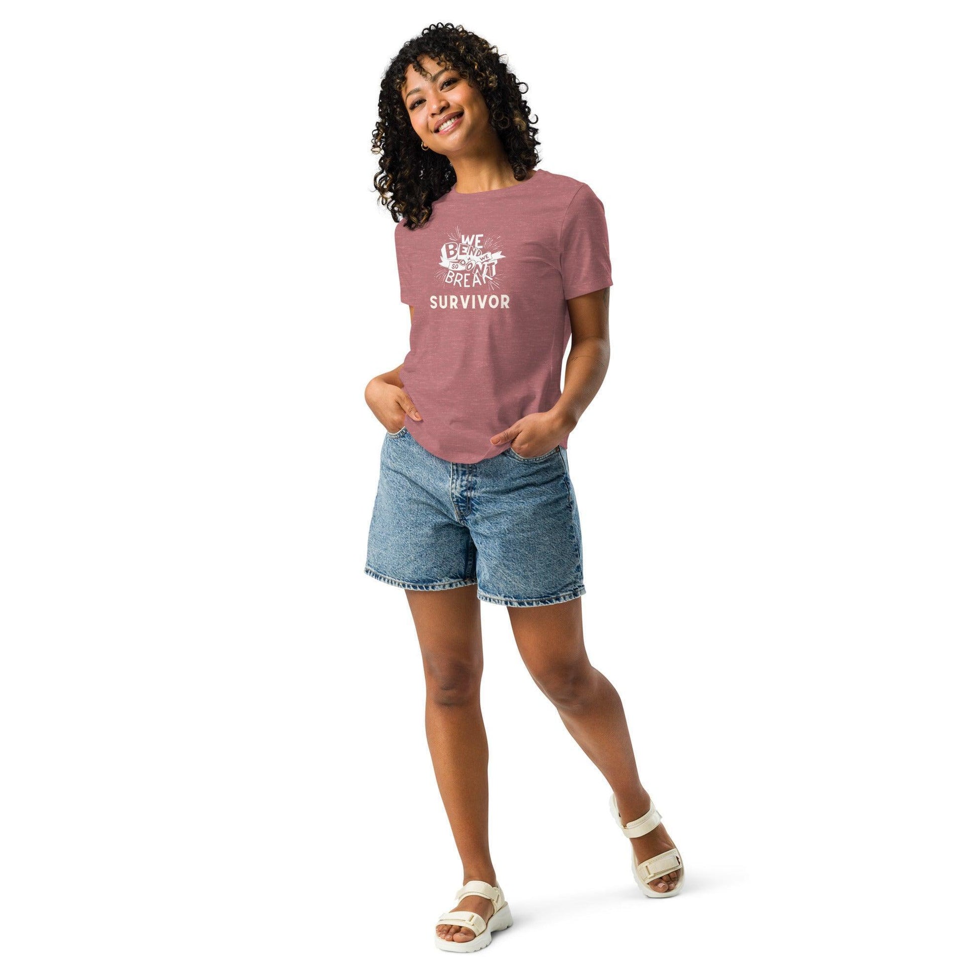 Women's Relaxed T-Shirt - Survivor - Stylin Spirit
