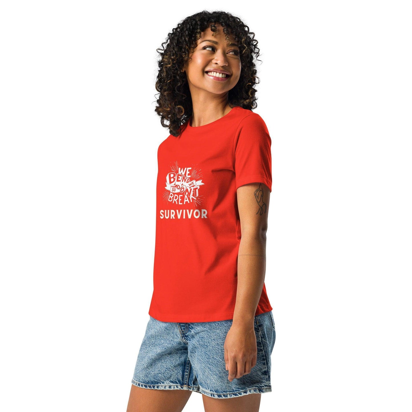 Women's Relaxed T-Shirt - Survivor - Stylin Spirit