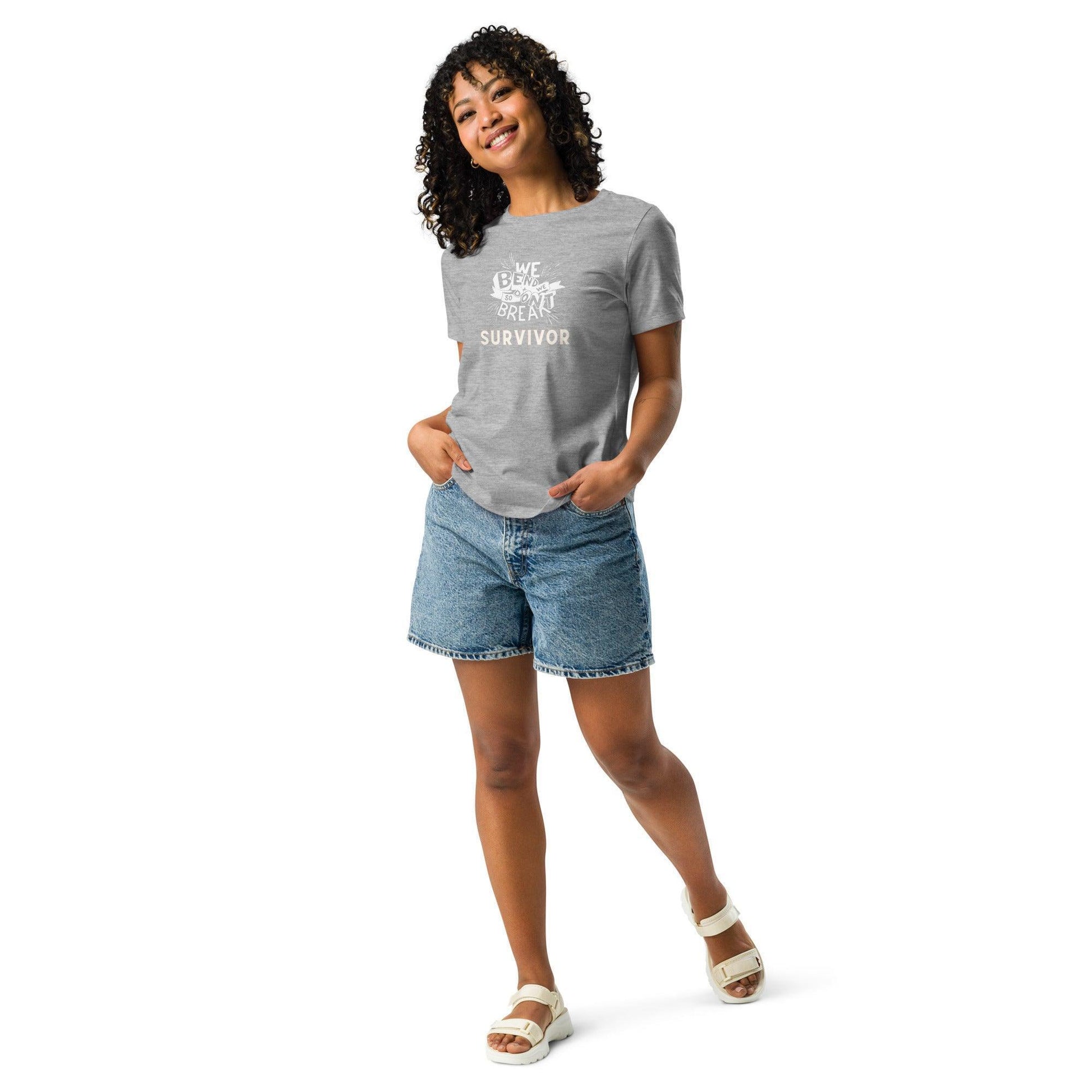 Women's Relaxed T-Shirt - Survivor - Stylin Spirit