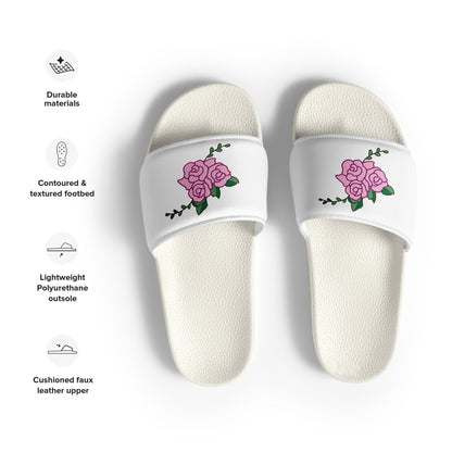 Women's slides - Pink Rose - Stylin Spirit