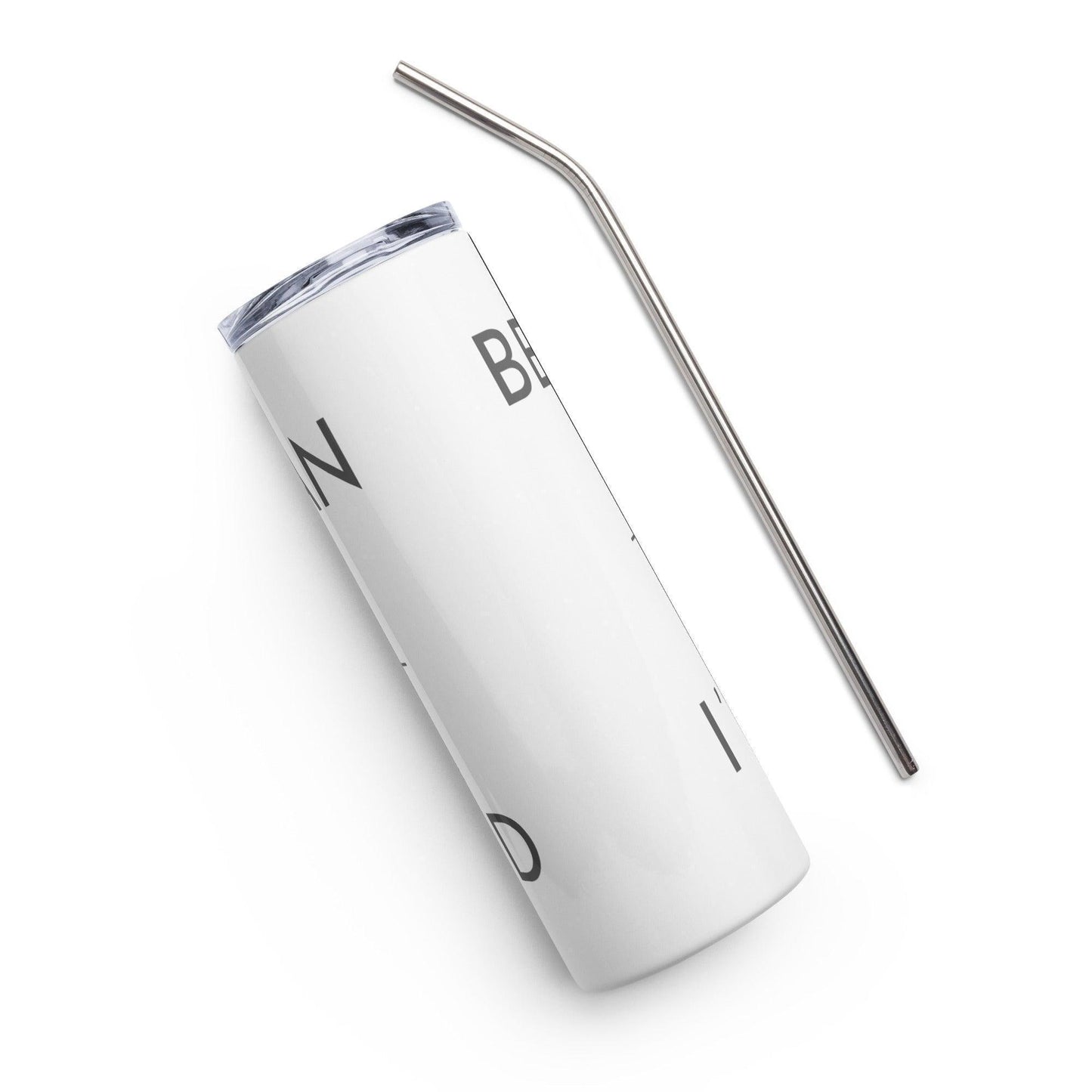 Stainless steel tumbler - Being Mean Hand - Stylin Spirit