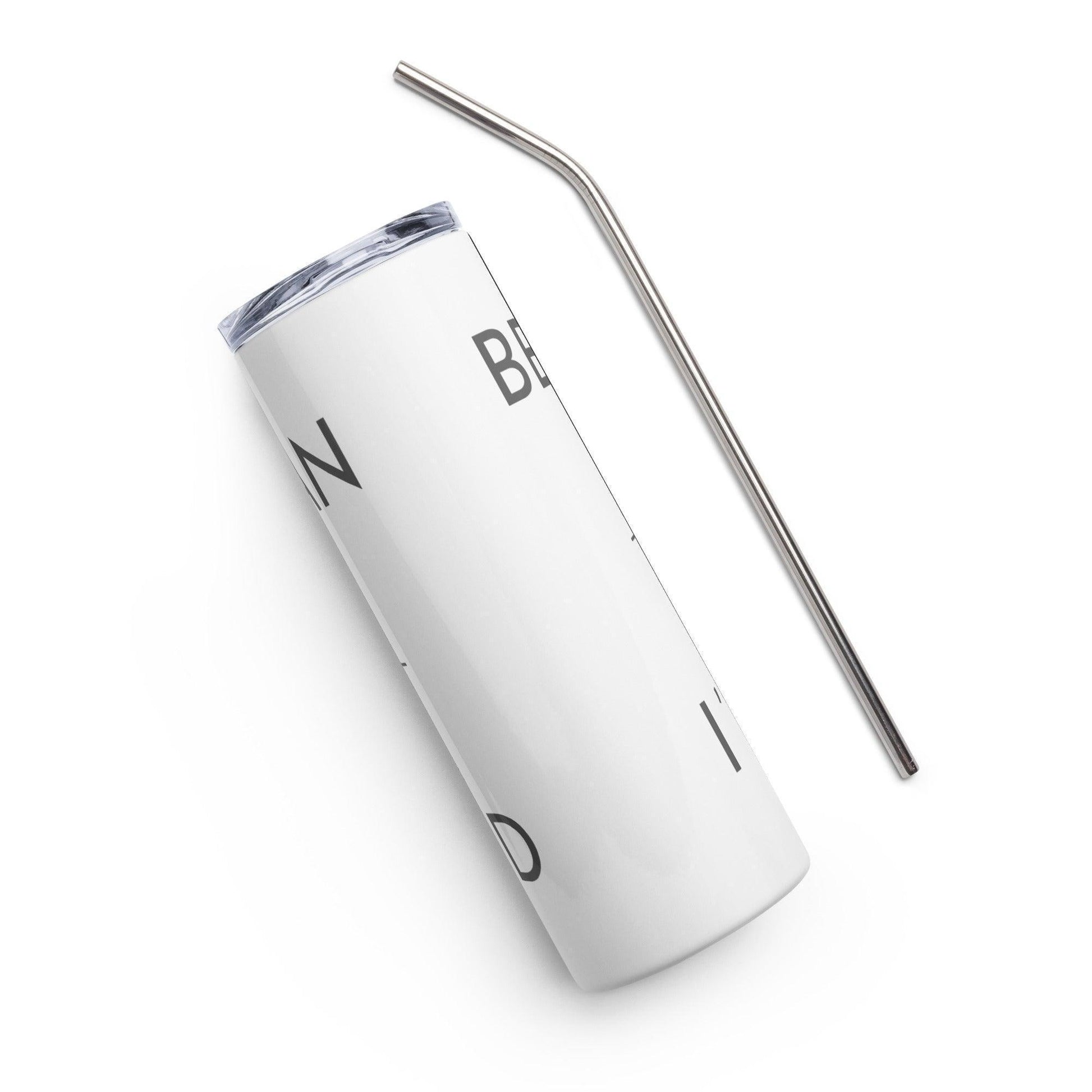 Stainless steel tumbler - Being Mean Hand - Stylin Spirit